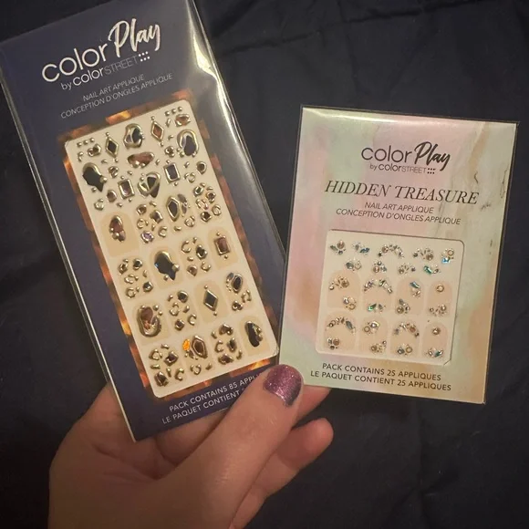 Color Street Color Play Nail Appliques - Hidden Treasure - Picture 1 of 1